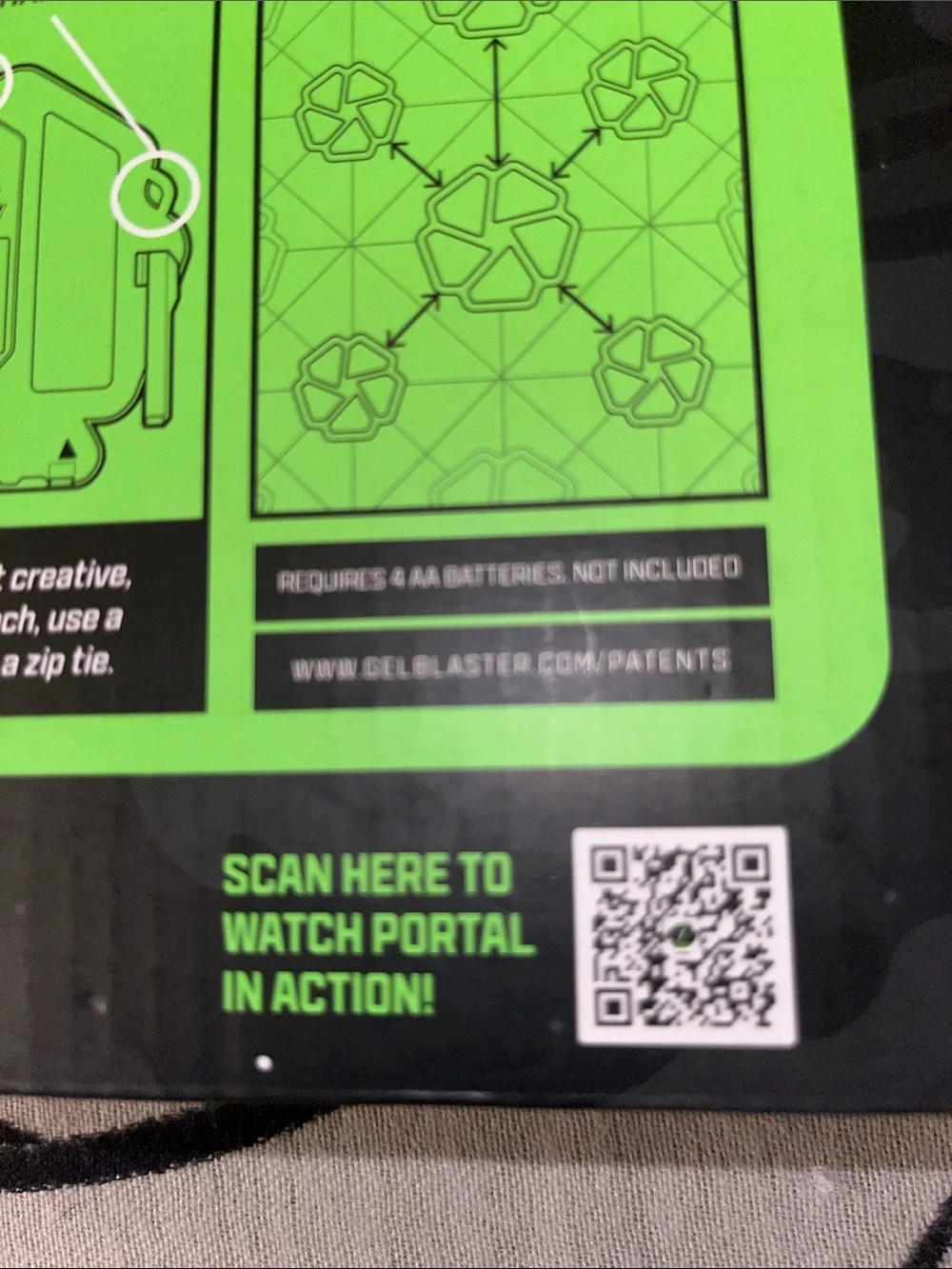 Portal Smart Target System - Black/Green/Blue
